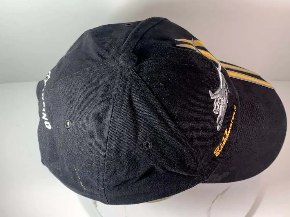 Boeing C-17 Aircraft Black embroidered baseball cap